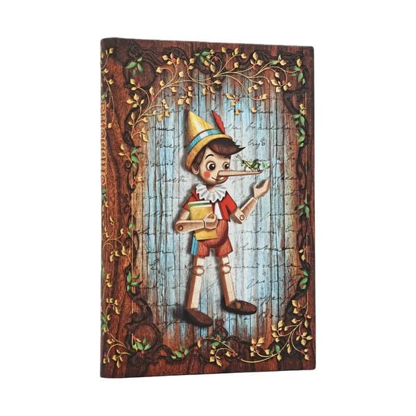 Produktbild: Notizbuch Carlo Collodi, Pinocchio Mini Unliniert