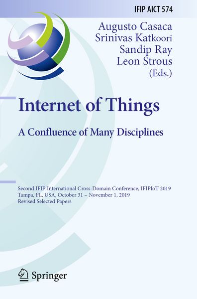 Produktbild: Internet of Things. A Confluence of Many Disciplines