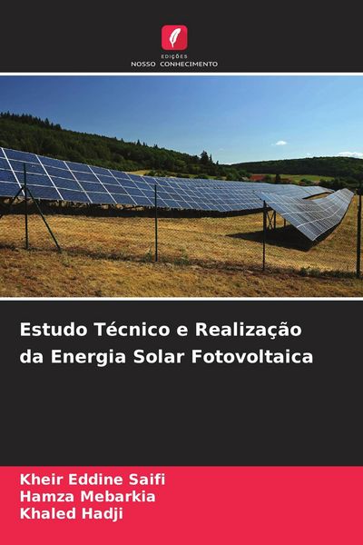 Produktbild: Estudo T&eacute;cnico e Realiza&ccedil;&atilde;o da Energia Solar Fotovoltaica