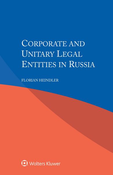 Produktbild: Corporate and Unitary Legal Entities in Russia