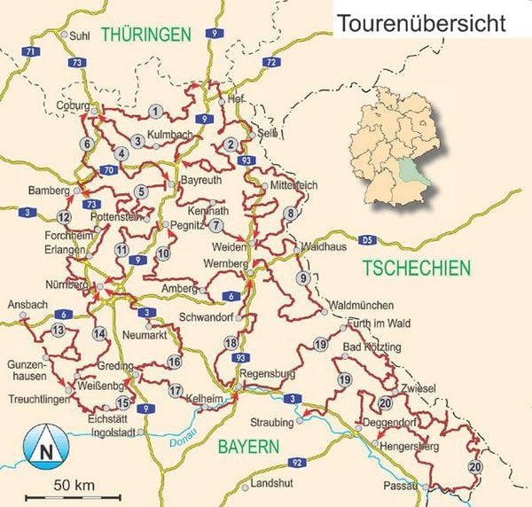 Produktbild: Mit dem Wohnmobil nach Bayern
