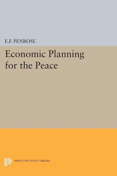 Produktbild: Economic Planning for the Peace
