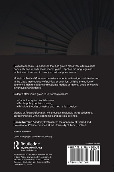 Produktbild: Models of Political Economy