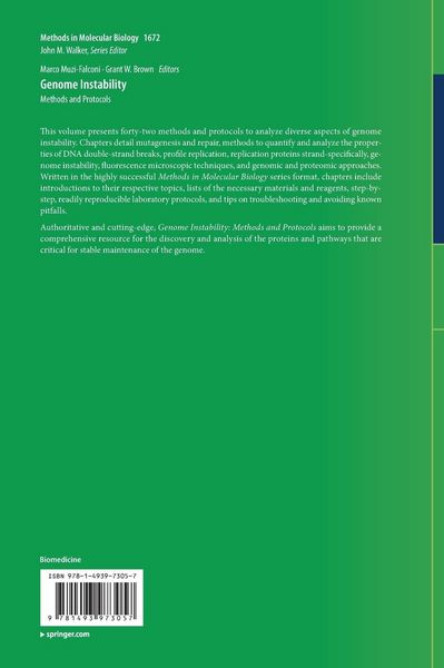 Produktbild: Genome Instability