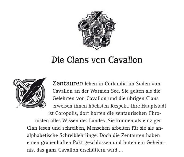Produktbild: Clans von Cavallon (2). Der Fluch des Ozeans