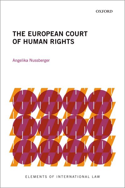 Produktbild: The European Court of Human Rights
