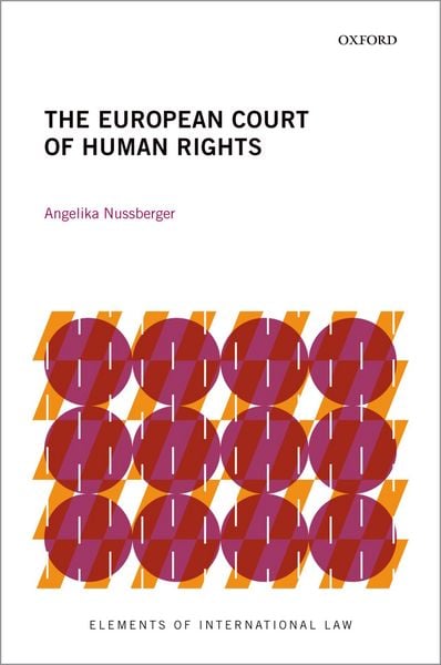 Produktbild: The European Court of Human Rights