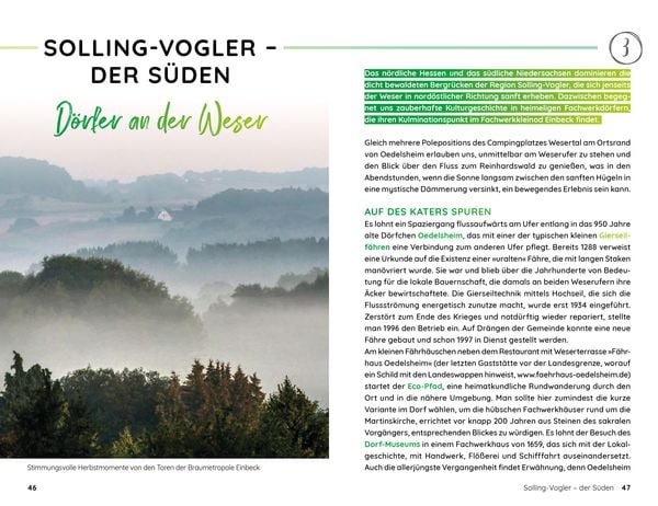 Produktbild: Wochenend & Wohnmobil Kleine Auszeiten im Weserbergland