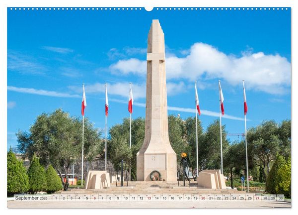 Produktbild: Malta - Wo Geschichte lebendig ist (Wandkalender 2026 DIN A2 quer), CALVENDO Monatskalender
