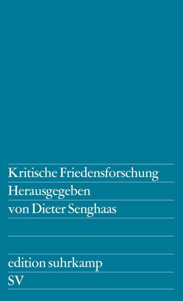 Produktbild: Kritische Friedensforschung