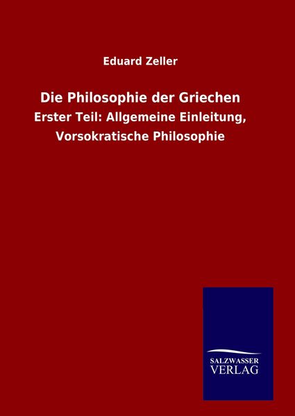 Produktbild: Die Philosophie der Griechen