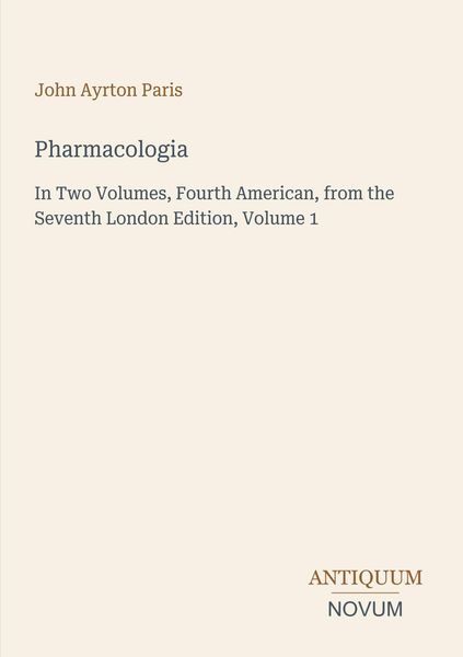 Produktbild: Pharmacologia