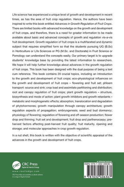 Produktbild: Advances in Growth Regulation of Fruit Crops