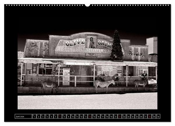 Produktbild: USA - 4000 Meilen S&uuml;dwest Hommage an die gro&szlig;en SW-Fotografen Amerikas (hochwertiger Premium Wandkalender 2026 DIN A2 quer), Kunstdruck in Hochglanz