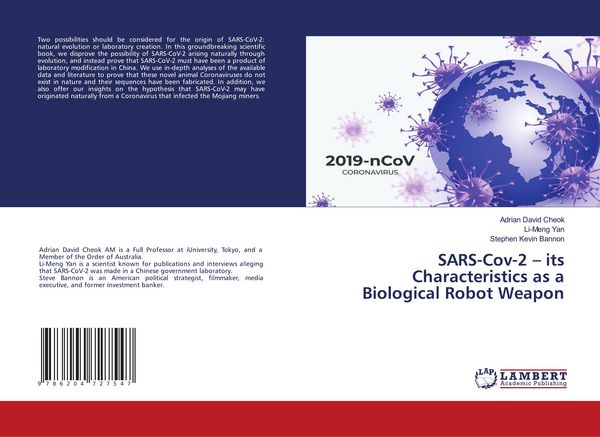 Produktbild: SARS-Cov-2 - its Characteristics as a Biological Robot Weapon
