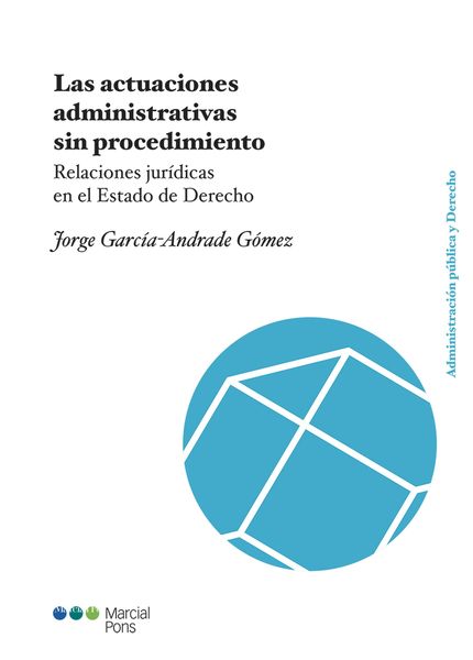 Produktbild: Las actuaciones administrativas sin procedimiento