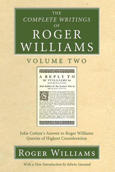 Produktbild: The Complete Writings of Roger Williams, Volume 2