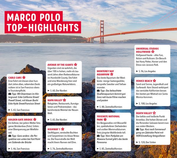 Produktbild: MARCO POLO Reisef&uuml;hrer Kalifornien