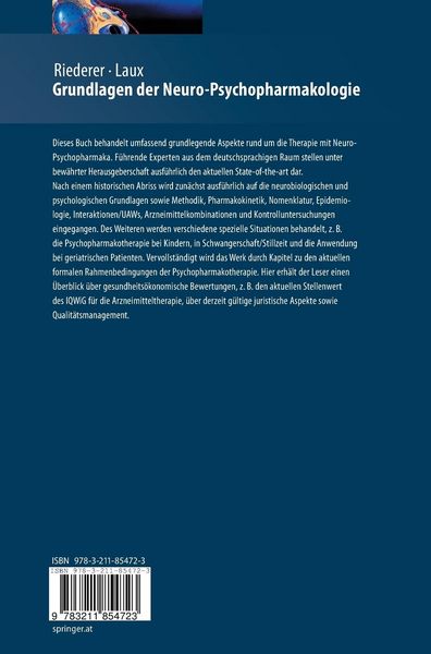 Produktbild: Grundlagen der Neuro-Psychopharmakologie