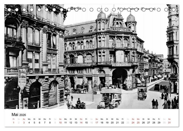 Produktbild: Gr&uuml;&szlig;e aus dem alten Berlin (Tischkalender 2026 DIN A5 quer), CALVENDO Monatskalender
