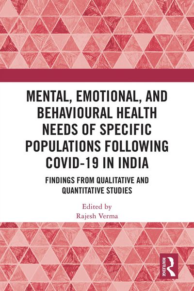 Produktbild: Mental, Emotional, and Behavioural Health Needs of Specific Populations following COVID-19 in India