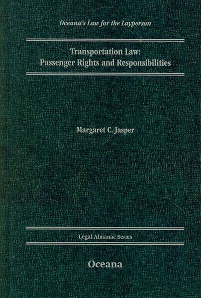 Produktbild: Transportation Law: Passenger Rights and Responsiblities
