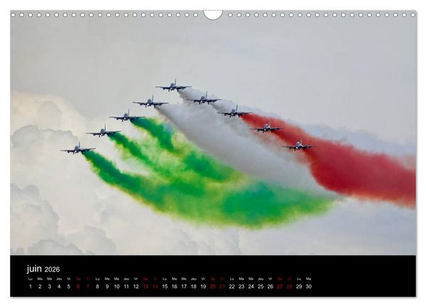Produktbild: Les Frecce Tricolori (Calendrier mural 2026 DIN A3 vertical), CALVENDO calendrier mensuel