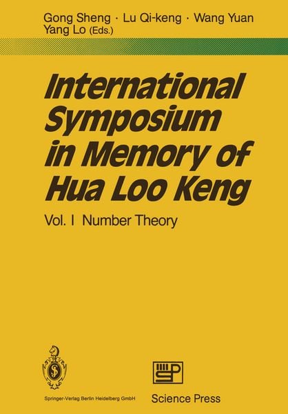 Produktbild: International Symposium in Memory of Hua Loo Keng