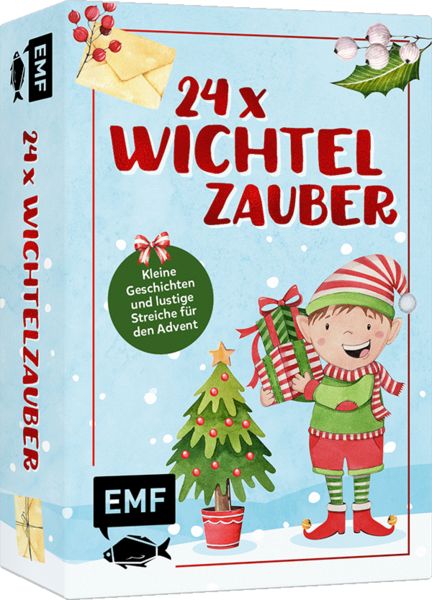 Produktbild: Adventskalender-Kartenset: 24 x Wichtelzauber
