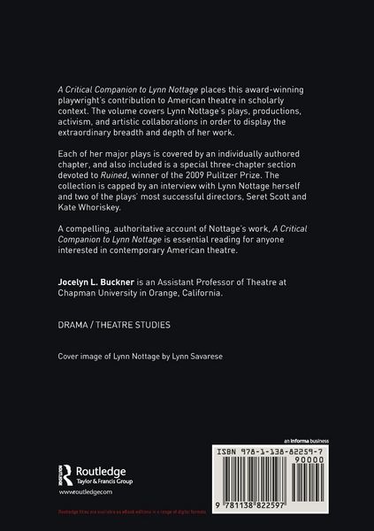 Produktbild: A Critical Companion to Lynn Nottage
