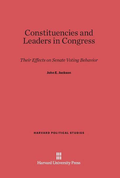 Produktbild: Constituencies and Leaders in Congress