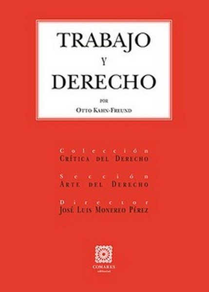 Produktbild: Trabajo y derecho