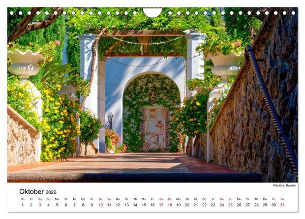 Produktbild: Highlights am Golf von Neapel (Wandkalender 2026 DIN A4 quer), CALVENDO Monatskalender