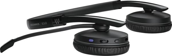 Produktbild: EPOS On Ear Headset Bluetooth&reg; Stereo Schwarz Noise Cancelling Lautst&auml;rkeregelung, Mikrofon-Stummschaltung Telefon
