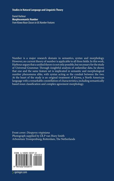 Produktbild: Morphosemantic Number: