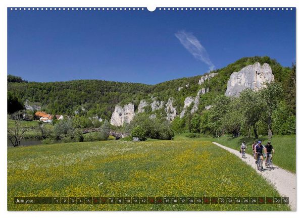 Produktbild: JahresZeiten an der Oberen Donau (Wandkalender 2026 DIN A2 quer), CALVENDO Monatskalender