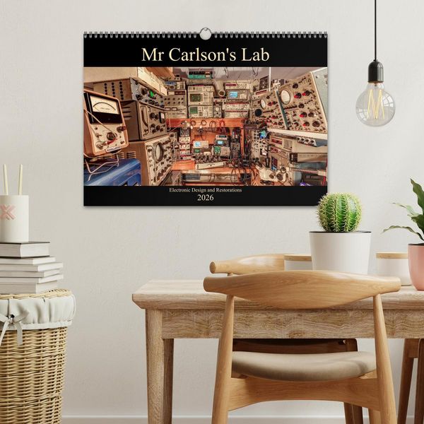 Produktbild: Mr Carlson's Lab Electronic Design and Restorations (Wall Calendar 2026 DIN A3 landscape), CALVENDO 12 Month Wall Calendar