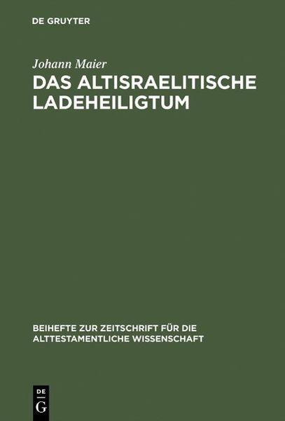 Produktbild: Das altisraelitische Ladeheiligtum