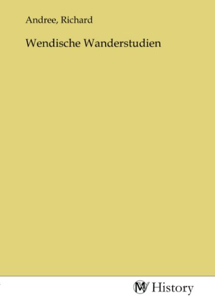 Produktbild: Wendische Wanderstudien