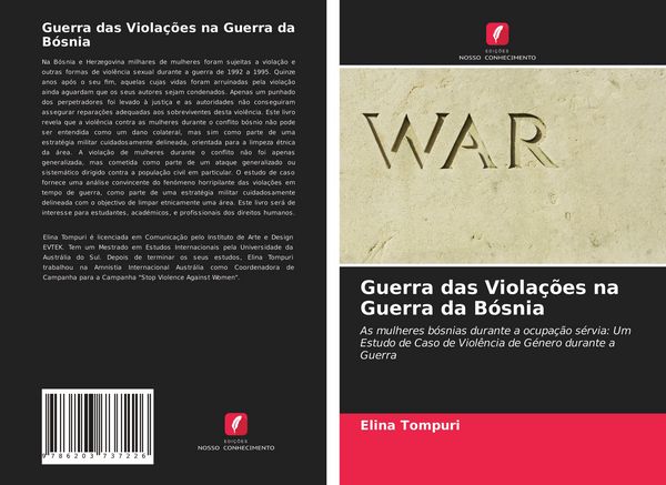 Produktbild: Guerra das Viola&ccedil;&otilde;es na Guerra da B&oacute;snia