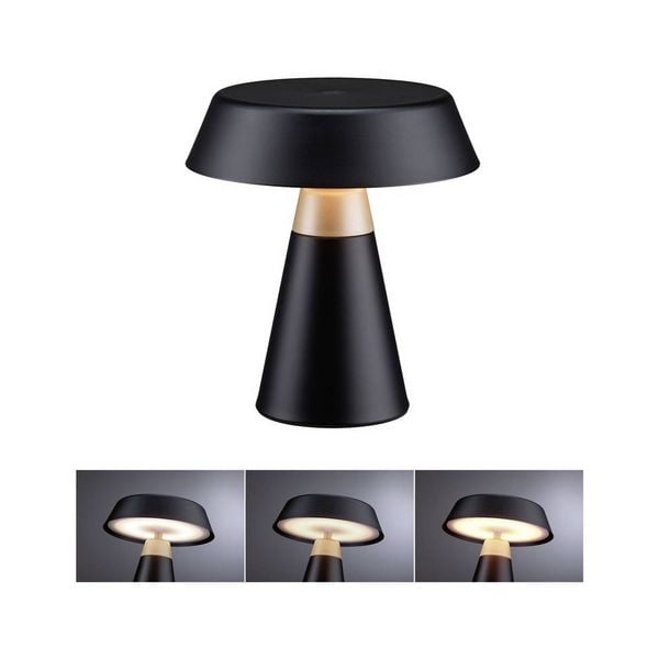 Produktbild: Paulmann Lirox 77060 Tischlampe 1.5W Schwarz, Champagner