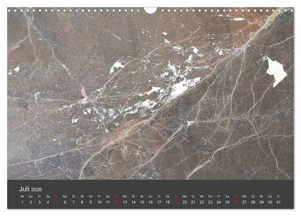 Produktbild: Stein, Kunst der Natur (Wandkalender 2026 DIN A3 quer), CALVENDO Monatskalender