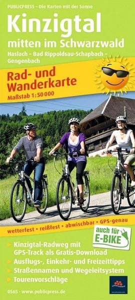 Produktbild: Kinzigtal mitten im Schwarzwald 1:50 000
