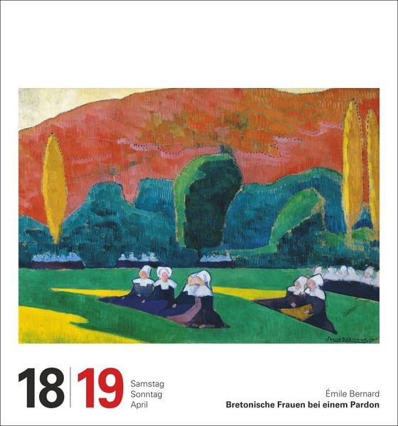 Produktbild: Kunst Tagesabreißkalender 2026 - Kulturkalender - Künstler, Werke, Museen