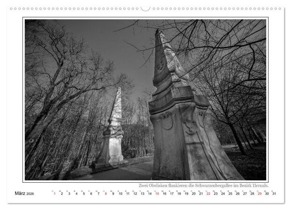 Produktbild: Wien auf den zweiten Blick (Wandkalender 2026 DIN A2 quer), CALVENDO Monatskalender