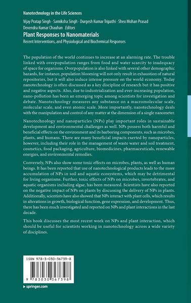 Produktbild: Plant Responses to Nanomaterials