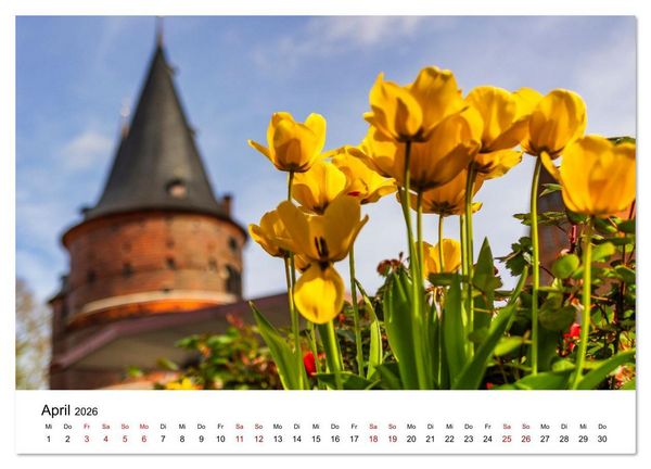 Produktbild: L&uuml;beck &ndash; Im Licht der Zeit (Wandkalender 2026 DIN A2 quer), CALVENDO Monatskalender