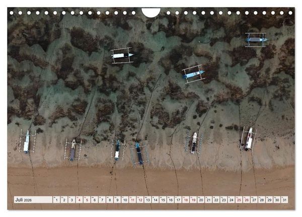 Produktbild: Indonesien von oben - spektakul&auml;re Landschaften aus der Vogelperspektive (Wandkalender 2026 DIN A4 quer), CALVENDO Monatskalender