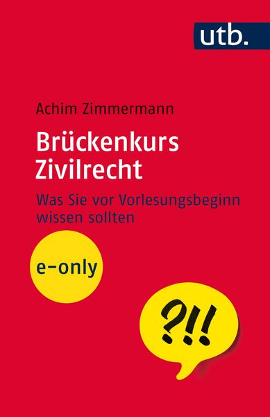 Produktbild: Br&uuml;ckenkurs Zivilrecht