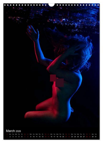 Produktbild: Underwater Erotic Shapes (Wall Calendar 2026 DIN A3 portrait), CALVENDO 12 Month Wall Calendar